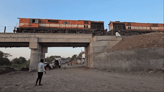 Structural Health Monitoring at Railway Bridge, Beed, Maharashtra