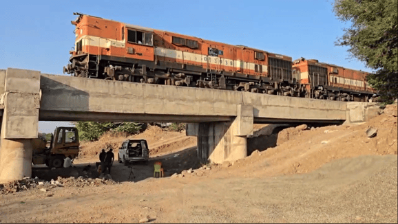 Structural Health Monitoring at Railway Bridge, Beed, Maharashtra