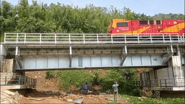 Structural Health Monitoring at Railway Bridge, Beed, Maharashtra