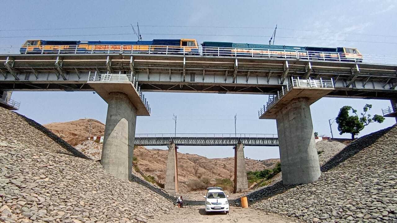 Structural Health Monitoring at Railway Bridge, Beed, Maharashtra