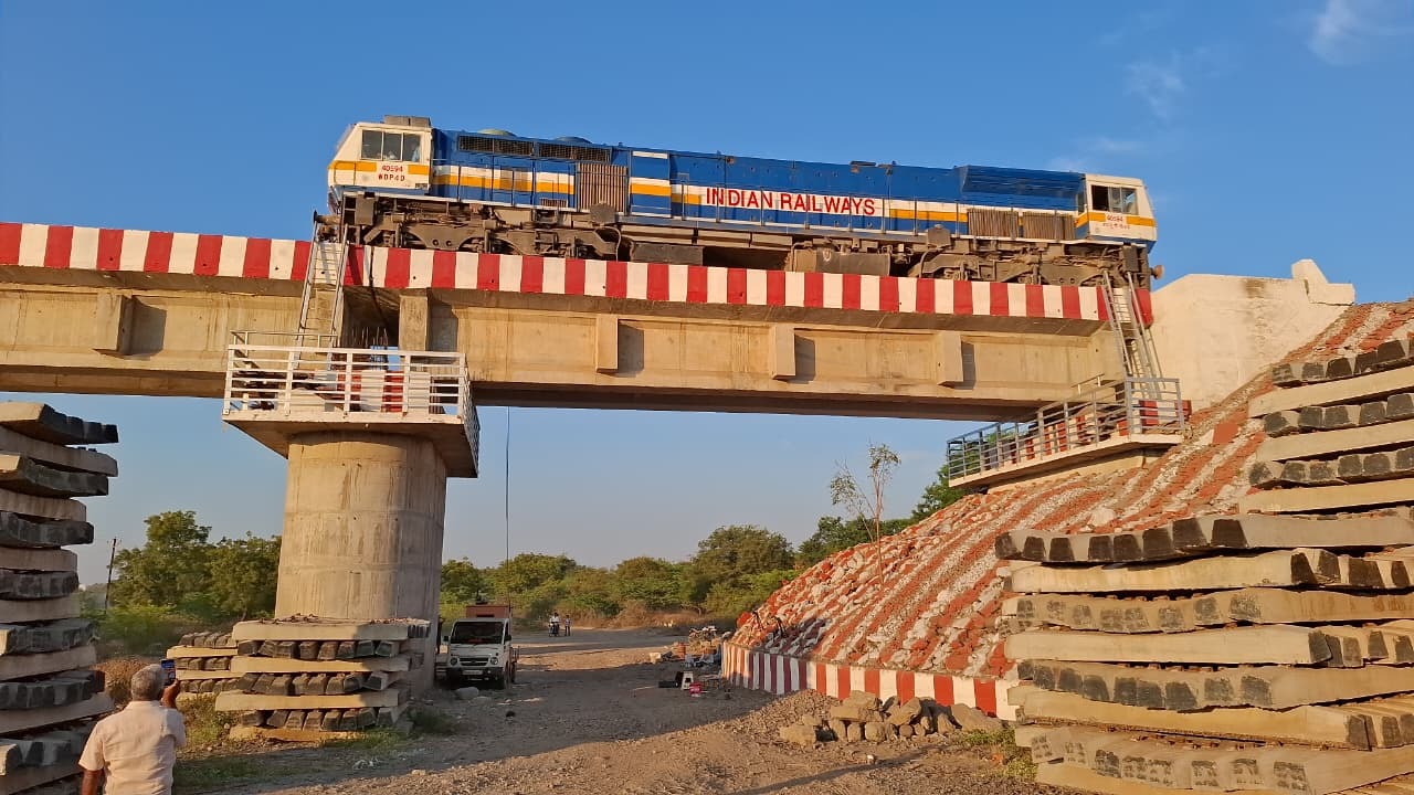 Structural Health Monitoring at Railway Bridge, Beed, Maharashtra