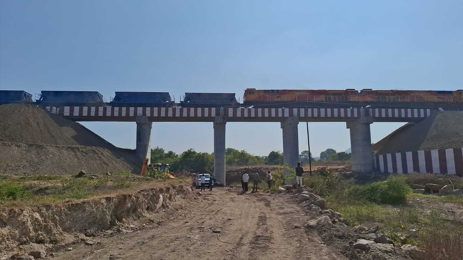 Structural Health Monitoring at Railway Bridge, Beed, Maharashtra
