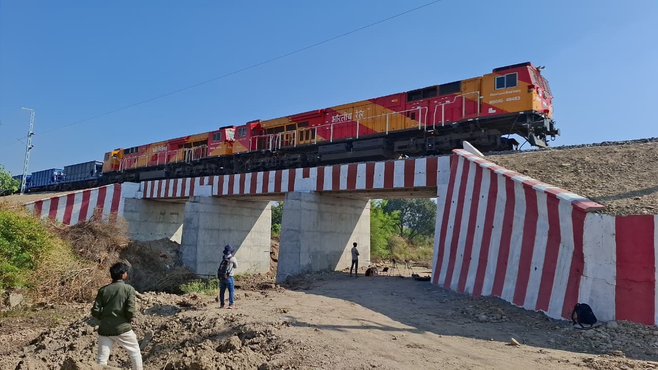 Structural Health Monitoring at Railway Bridge, Beed, Maharashtra