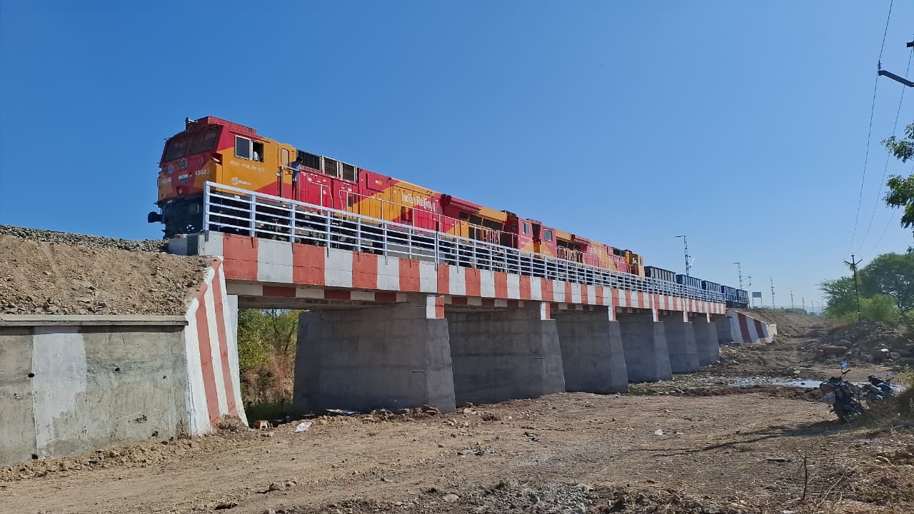 Structural Health Monitoring at Railway Bridge, Beed, Maharashtra